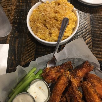 Big Hole BBQ - Chicken wings.  Macaroni and cheese - Barbeque Near Me - Victor, Idaho