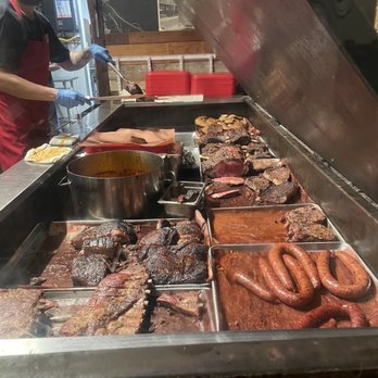 Cooper's Old Time Pit Bar-B-Que - Pick what you like! They were ready for you! - Barbeque Near Me - Austin, Texas