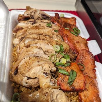 Trini's Chinese Bites - Char Siu Kai Fan - Roast Char Siu Pork, Chinese style chicken, and fried rice - Chinese Near Me - Lauderdale Lakes, Florida Trini's Chinese Bites - Char Siu Kai Fan - Roast Char Siu Pork, Chinese style chicken, and fried rice - Chinese Near Me - Lauderdale Lakes, Florida
