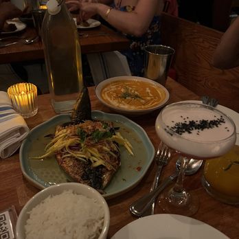 Fish Cheeks - Coconut Crab Curry Mackerel - Seafood Near Me - New York, New York Fish Cheeks - Coconut Crab Curry Mackerel - Seafood Near Me - New York, New York