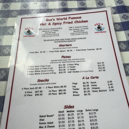Menu Menu