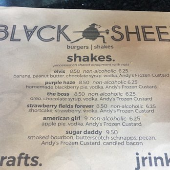 Black Sheep - Black Sheep Shakes! - Burgers Near Me - Springfield, Missouri Black Sheep - Black Sheep Shakes! - Burgers Near Me - Springfield, Missouri