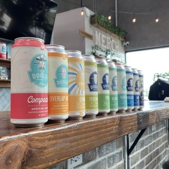 Dogleg Brewing Company - Dogleg's various cans - Breweries Near Me - Vista, California