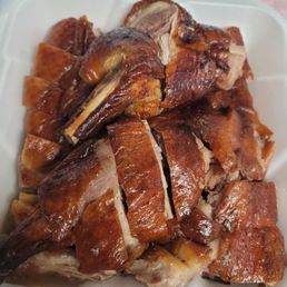 1/2 roast duck $22