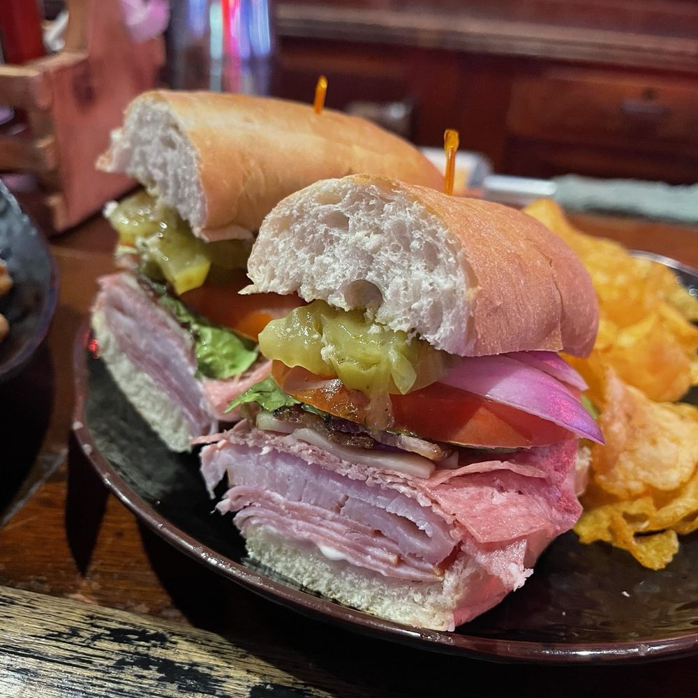 The homer sandwich! Amazing service and great hospitality. Will definitely come back and eat here!!! The food and drinks are amazing.