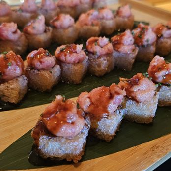 Nobu Houston - Tuna on crispy rice - Sushi Bars Near Me - Houston, Texas