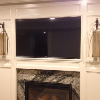 E-Style Home Systems - Recessed LED TV - Home Theatre Installation Near Me