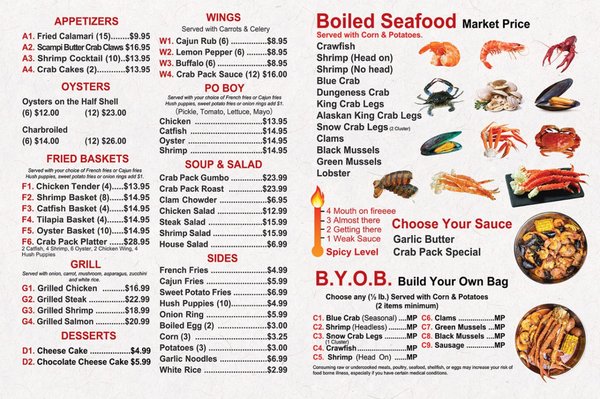 Menu photo 8 Crab Pack Fort Worth, TX Menu photo 8 Crab Pack Fort Worth, TX