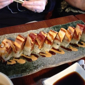 O Sushi - some kind of fancy roll. Kamikazi? - Japanese Near Me - Santa Rosa, California O Sushi - some kind of fancy roll. Kamikazi? - Japanese Near Me - Santa Rosa, California