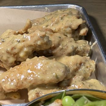 Barkord - Parmesan Garlic wings - Korean Near Me - Houston, Texas