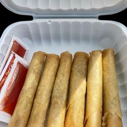 Filipino lumpia food truck next to PX is delicious