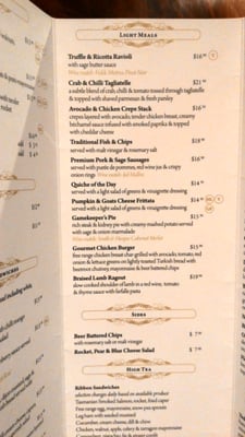 Menu photo 4 Shingle Inn City Hall Brisbane, QLD