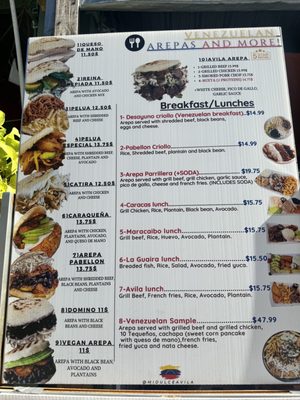 Menu photo 1 Mi Dulce Avila Hollywood, FL Menu photo 1 Mi Dulce Avila Hollywood, FL