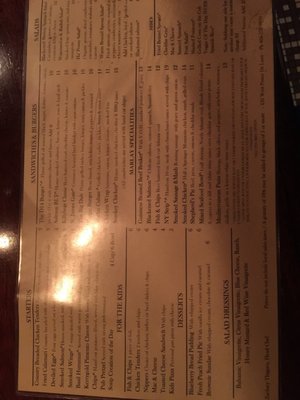 Menu photo 8 The Marlay House Decatur, GA