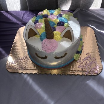 Albertsons - 1 tier unicorn cake... white cake with fresh strawberry filling and whipped frosting. - Grocery Near Me - Las Vegas, Nevada Albertsons - 1 tier unicorn cake... white cake with fresh strawberry filling and whipped frosting. - Grocery Near Me - Las Vegas, Nevada