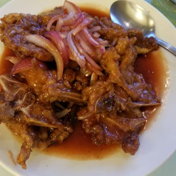 Gourmet Village - Sweet sauce spare rib or pork chop - Chinese Near Me - Millbrae, California