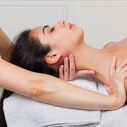 Darboy Family Chiropractic - Massage by Cole, a licensed massage therapist, within the Darboy Family Chiropractic office.