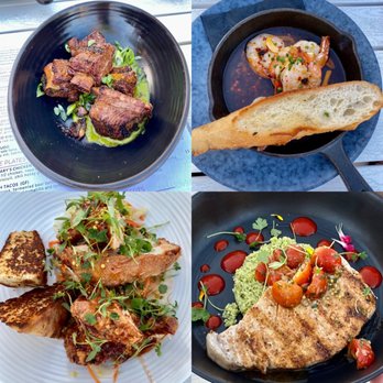 Shangri La - Appetizers, swordfish and chicken - New American Near Me - Fair Oaks, California