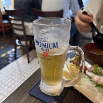 Sushi NAKATA - Suntory Premium Malt!!! - Sushi Bars Near Me - Monrovia, California