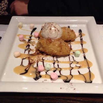 Sushi Palace - a dessert with ice cream and marshmallows - Japanese Near Me - Laval, Quebec Sushi Palace - a dessert with ice cream and marshmallows - Japanese Near Me - Laval, Quebec