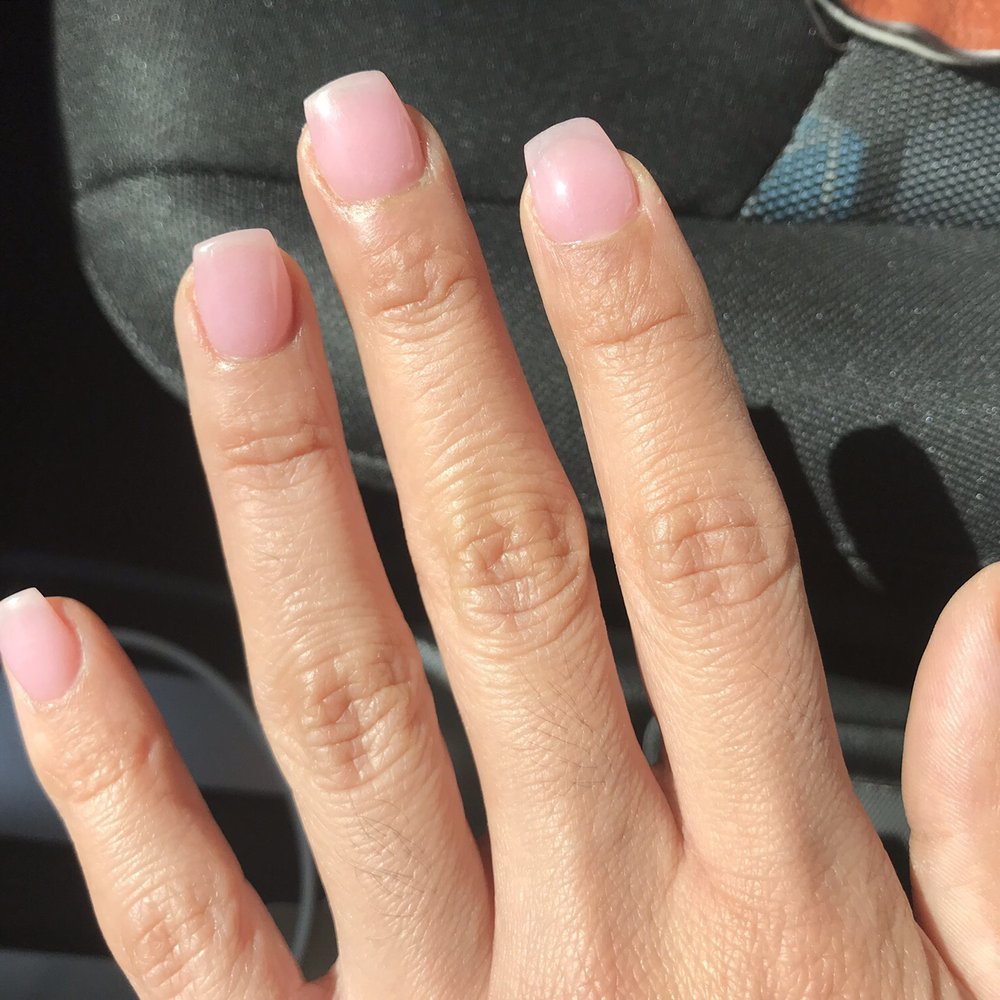 D & J Nails - Powder mani, full set on my natural nails. - Nail Salons Near Me - Dallas, Texas D & J Nails - Powder mani, full set on my natural nails. - Nail Salons Near Me - Dallas, Texas