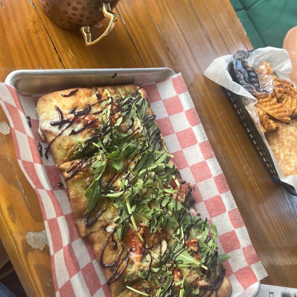 Burrata Flat Bread Burrata Flat Bread
