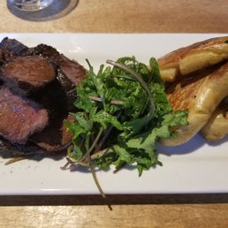 Cast iron seared hangar steak Cast iron seared hangar steak