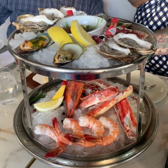 Spago - 2-tier Seafood Tower - New American Near Me - Las Vegas, Nevada