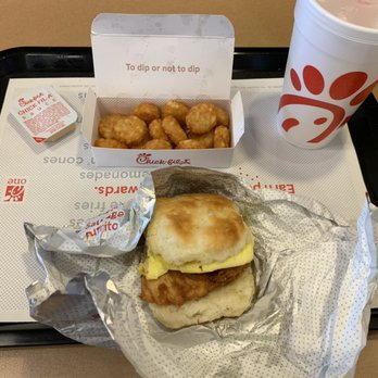 Chick-fil-A - Chick-fil-A biscuit meal (+ egg for 60¢) (~$8). - Fast Food Near Me - Elk Grove, California Chick-fil-A - Chick-fil-A biscuit meal (+ egg for 60¢) (~$8). - Fast Food Near Me - Elk Grove, California