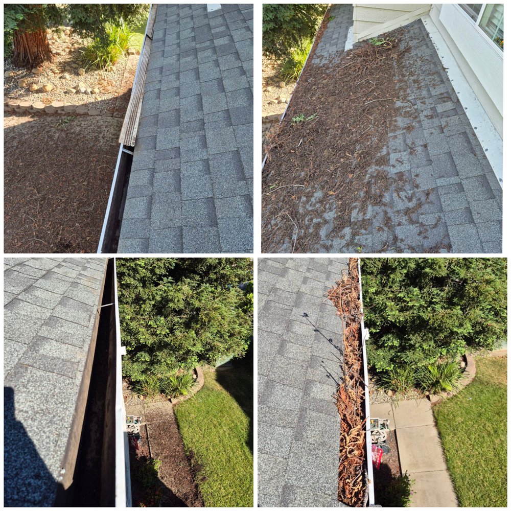 Slide of Cleaning Gutters Service