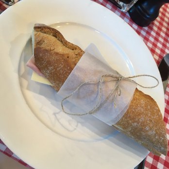SS Joie de Vivre - My ham and cheese sandwich - Boat Tours Near Me - Paris, 75