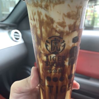 Tiger Sugar - Brown #1. Black Sugar Boba &Pearl Milk with Cream Mousse - Bubble Tea Near Me - Honolulu, Hawaii Tiger Sugar - Brown #1. Black Sugar Boba &Pearl Milk with Cream Mousse - Bubble Tea Near Me - Honolulu, Hawaii