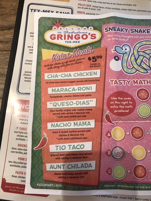 Menu photo 8 Gringo's Mexican Kitchen New Caney, TX Menu photo 8 Gringo's Mexican Kitchen New Caney, TX