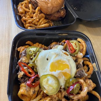 Batter Rebellion - The Obscene Poutine and the Chicken Crossed the Road - Bars Near Me - Redlands, California Batter Rebellion - The Obscene Poutine and the Chicken Crossed the Road - Bars Near Me - Redlands, California