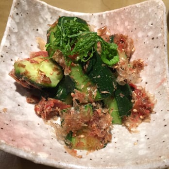 Ojiya - Cucumber with bonito flakes - Japanese Near Me - Torrance, California Ojiya - Cucumber with bonito flakes - Japanese Near Me - Torrance, California