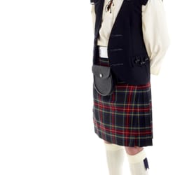 The Kilt Hire Co. - Potaine outfit with Black Stewart tartan