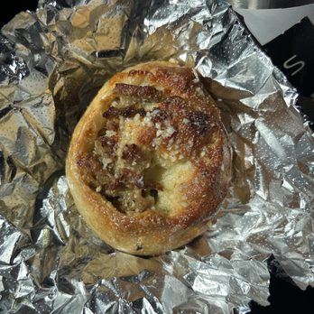 Pizza a Modo Mio - Sausage pinwheel! It didn't even make it home! Would be great with a side of marinara! - Pizza Near Me - Charleston, South Carolina