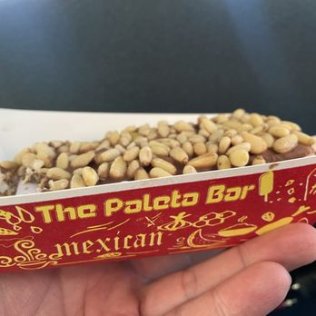 The Paleta Bar - Paleta with full dipped and Toppings - Ice Cream & Frozen Yogurt Near Me - Albuquerque, New Mexico