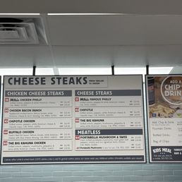 Menu as of 4/2/25