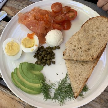 Sibling by Pushkin's - Lox, eggs, avocado and toast - New American Near Me - Sacramento, California Sibling by Pushkin's - Lox, eggs, avocado and toast - New American Near Me - Sacramento, California