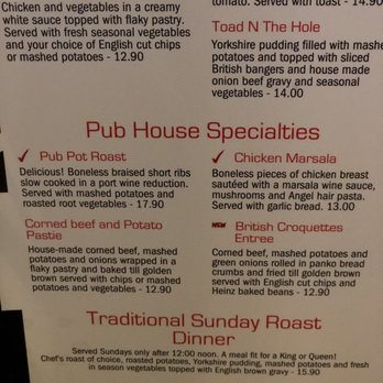 Crown & Anchor - Pub House Specialties - British Near Me - Thousand Oaks, California