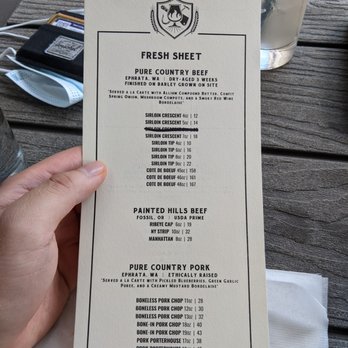 The Shambles - Menu, once you order a steak on the menu they cross it off! - Beer Bar Near Me - Seattle, Washington The Shambles - Menu, once you order a steak on the menu they cross it off! - Beer Bar Near Me - Seattle, Washington