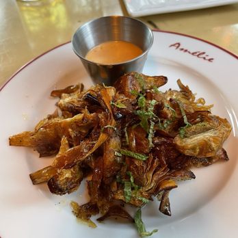 Amélie - Fried artichoke - Wine Bars Near Me - San Francisco, California Amélie - Fried artichoke - Wine Bars Near Me - San Francisco, California