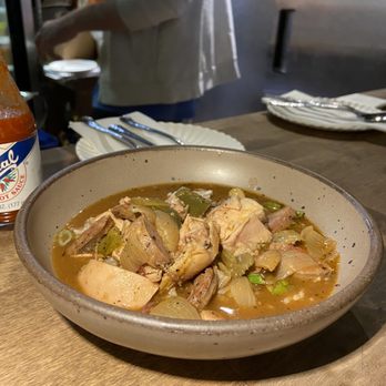 Kjun - KJUN Chicken & Andouille Gumbo - Korean Near Me - New York, New York Kjun - KJUN Chicken & Andouille Gumbo - Korean Near Me - New York, New York