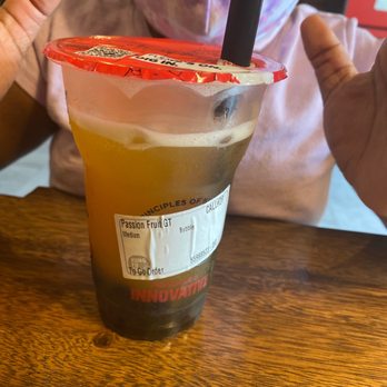 TKK Fried Chicken - Passion fruit tea - Bubble Tea Near Me - Baltimore, Maryland TKK Fried Chicken - Passion fruit tea - Bubble Tea Near Me - Baltimore, Maryland