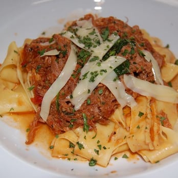 Frascati - Pulled Pork Sugo, Tomato, Spinach & Pappardelle - Italian Near Me - San Francisco, California