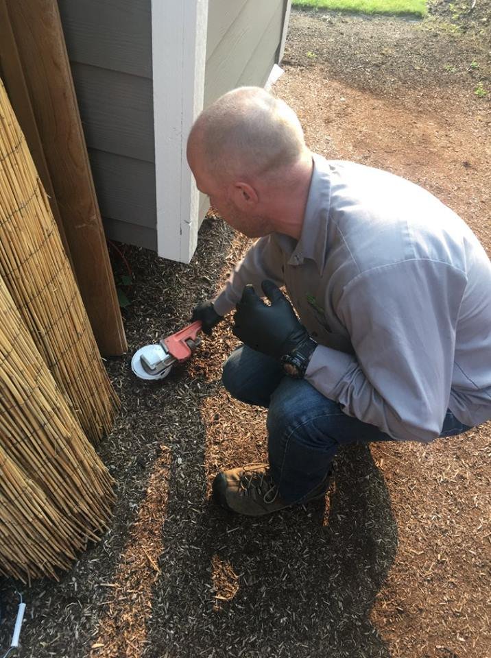 Slide of Sewer Inspector