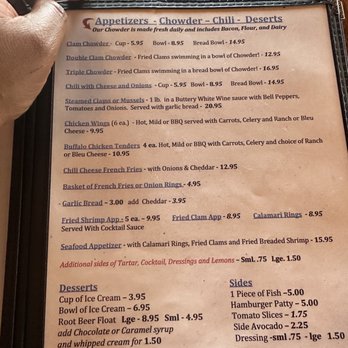 The Chowder Barge - Menu - Seafood Near Me - Wilmington, California The Chowder Barge - Menu - Seafood Near Me - Wilmington, California