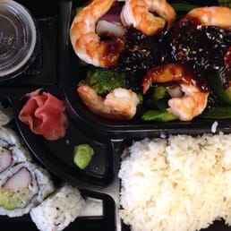 Shrimp bento box! Shrimp bento box!