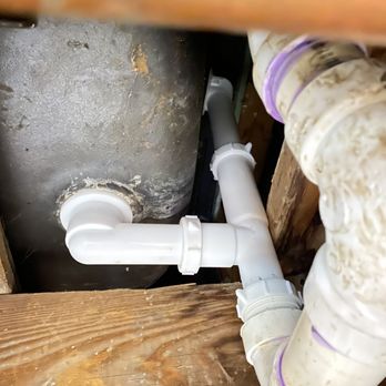 Lows Contracting - New pvc p trap under bath tub - Electricians Near Me - Chicago, Illinois Lows Contracting - New pvc p trap under bath tub - Electricians Near Me - Chicago, Illinois